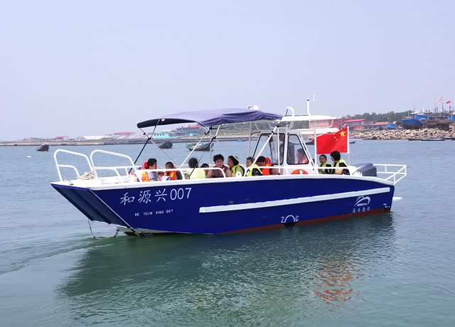 7.89m sightseeing boat