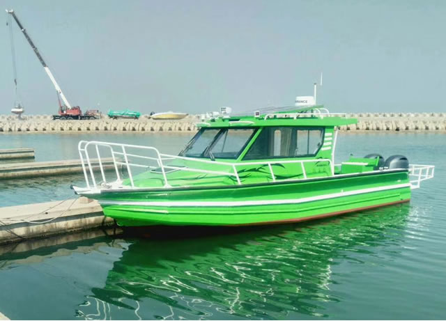 9.8m pontoon fishing boat