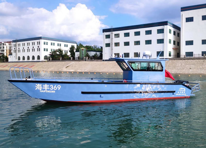 10.5-meter work boat