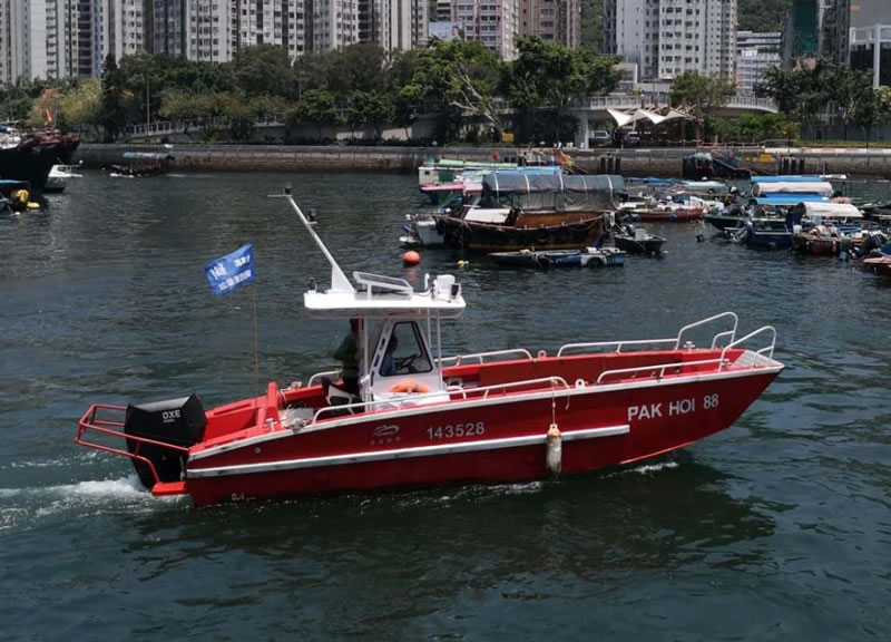 7.89-meter work boat